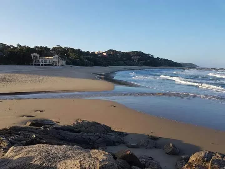 River mouth and beach at Munster